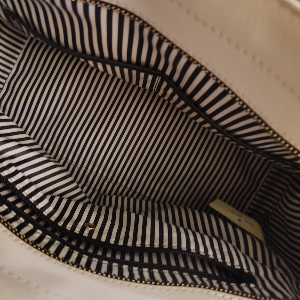 Kate Spade Black and White Satchel - Picture 8 of 16